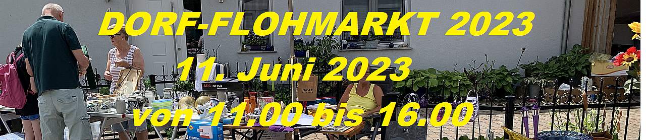 DORF Flohmarkt 2023